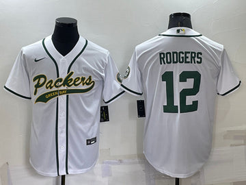 Aaron Rodgers Green Bay Packers green jersey
