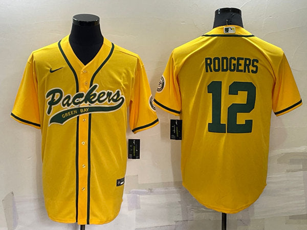 Aaron Rodgers Green Bay Packers green jersey