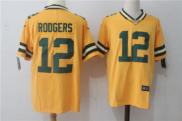 Aaron Rodgers Green Bay Packers green jersey