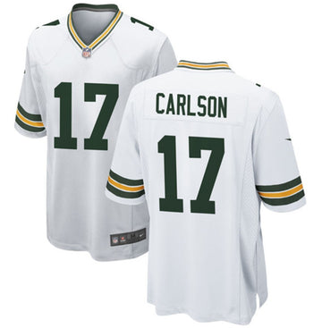 Anders Carlson Green Bay Packers green Game jersey