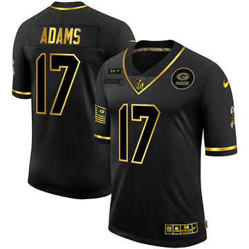 Davante Adams Green Bay Packers green Salute To Service jersey