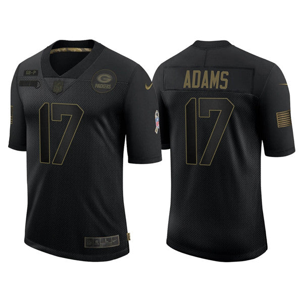 Davante Adams Green Bay Packers green Salute To Service jersey