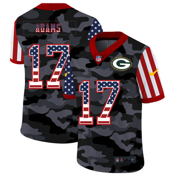 Davante Adams Green Bay Packers green Camo jersey