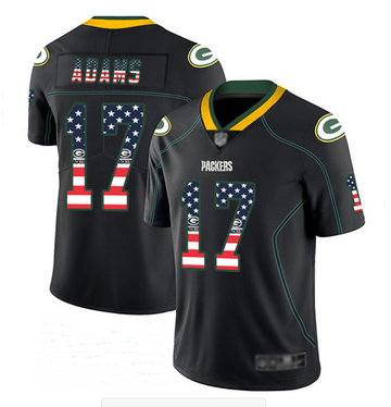 Davante Adams Green Bay Packers green Color Rush jersey