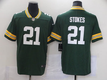 Eric Stokes Green Bay Packers green jersey