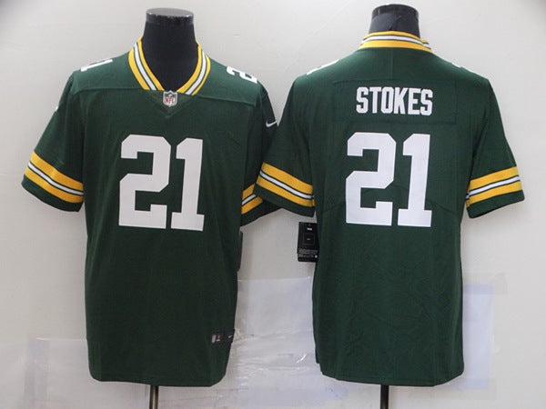 Eric Stokes Green Bay Packers green jersey
