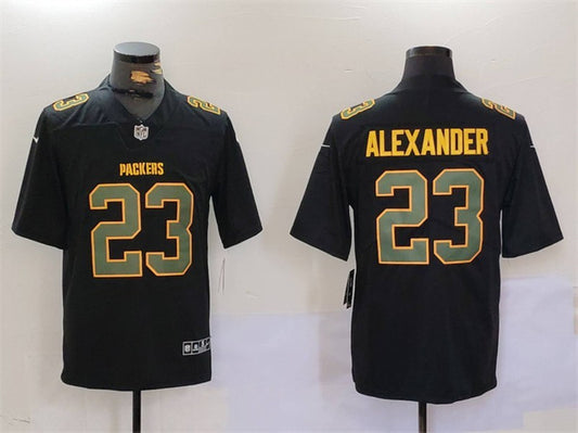 Green Bay Packers #23 Jaire Alexander Black Fashion Jersey