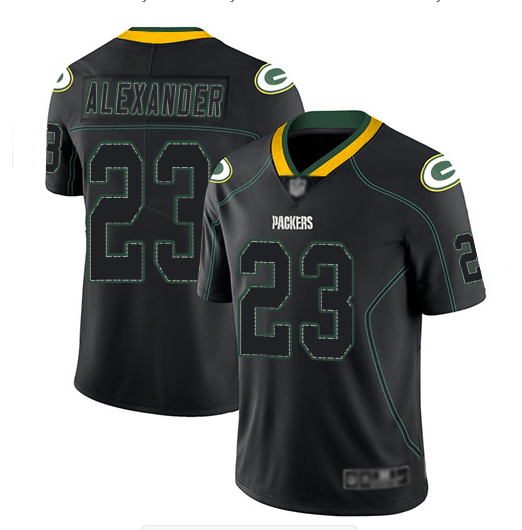 Jaire Alexander Green Bay Packers green Color Rush jersey