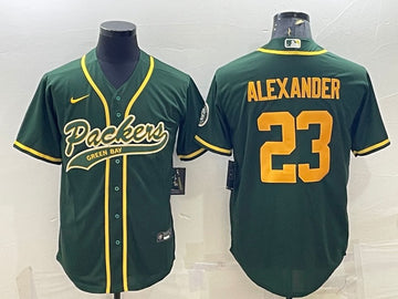 Jaire Alexander Green Bay Packers green jersey