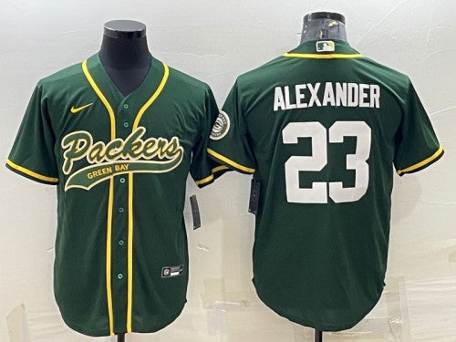 Jaire Alexander Green Bay Packers green jersey