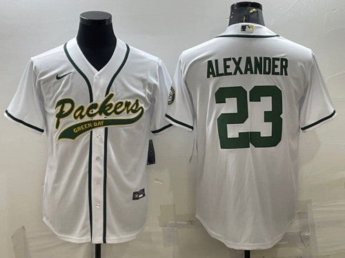 Jaire Alexander Green Bay Packers green jersey