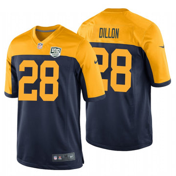 AJ Dillon Green Bay Packers green jersey
