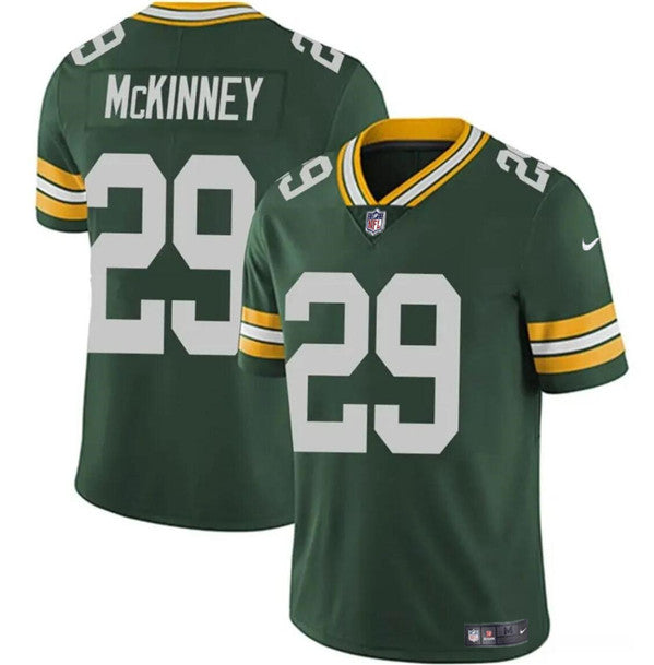 Green Bay Packers #29 Xavier McKinney Green Jersey