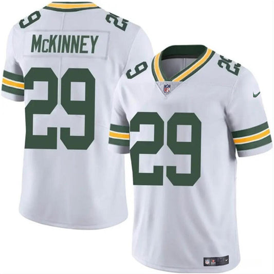 Green Bay Packers #29 Xavier McKinney White Jersey