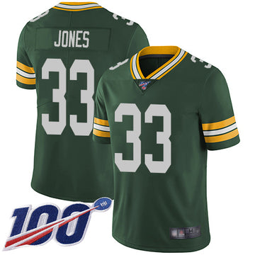 Aaron Jones Green Bay Packers green jersey