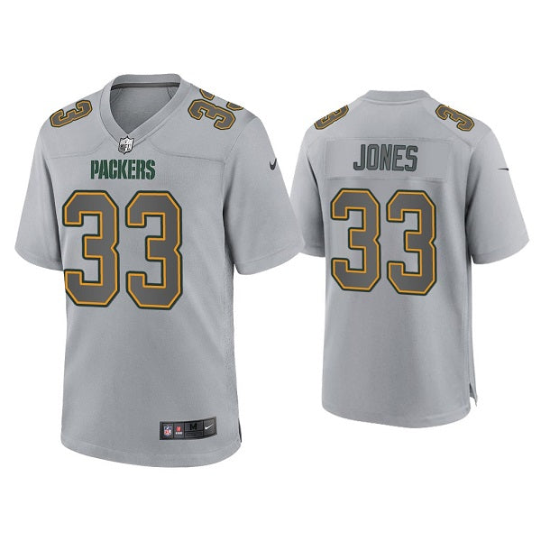 Aaron Jones Green Bay Packers green Game jersey