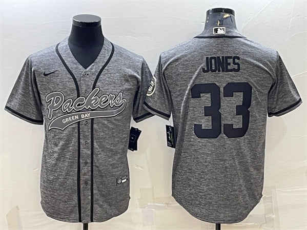 Aaron Jones Green Bay Packers green jersey