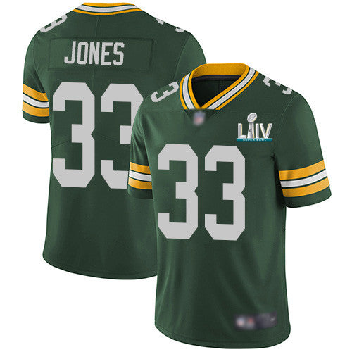 Aaron Jones Green Bay Packers green jersey