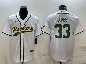 Aaron Jones Green Bay Packers green jersey