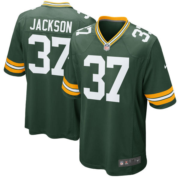 Josh Jackson Green Bay Packers green Game jersey