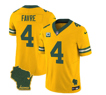 Brett Favre Green Bay Packers green FUSE jersey