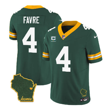 Brett Favre Green Bay Packers green FUSE jersey
