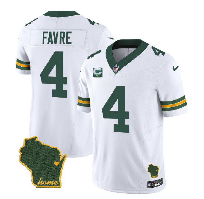 Brett Favre Green Bay Packers green FUSE jersey