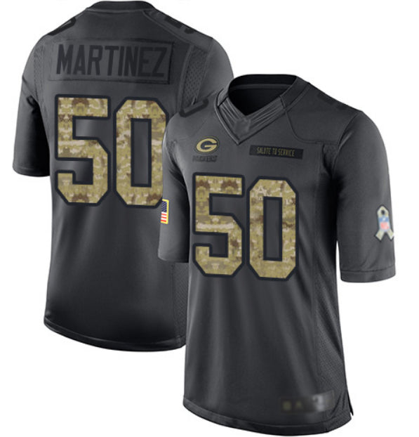 Blake Martinez Green Bay Packers green Salute To Service jersey