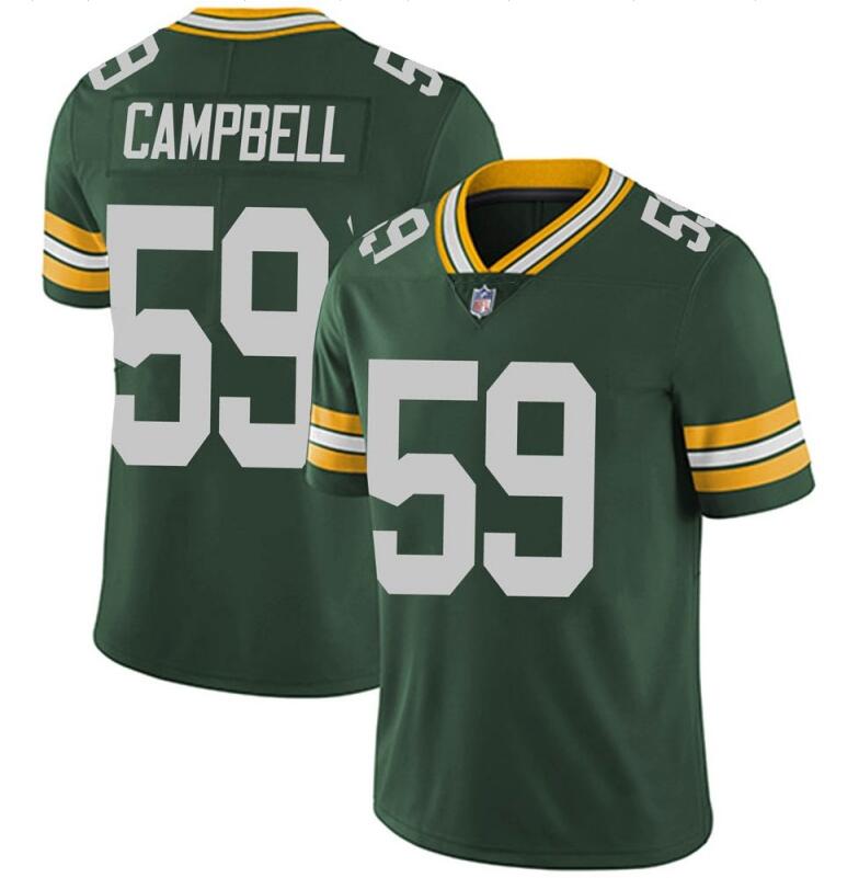 De'Vondre Campbell Green Bay Packers green jersey