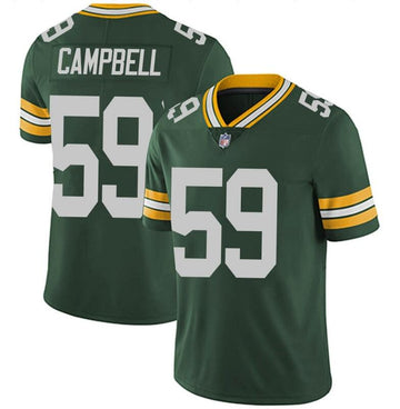 De'Vondre Campbell Green Bay Packers green jersey