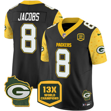 Josh Jacobs Green Bay Packers green FUSE jersey