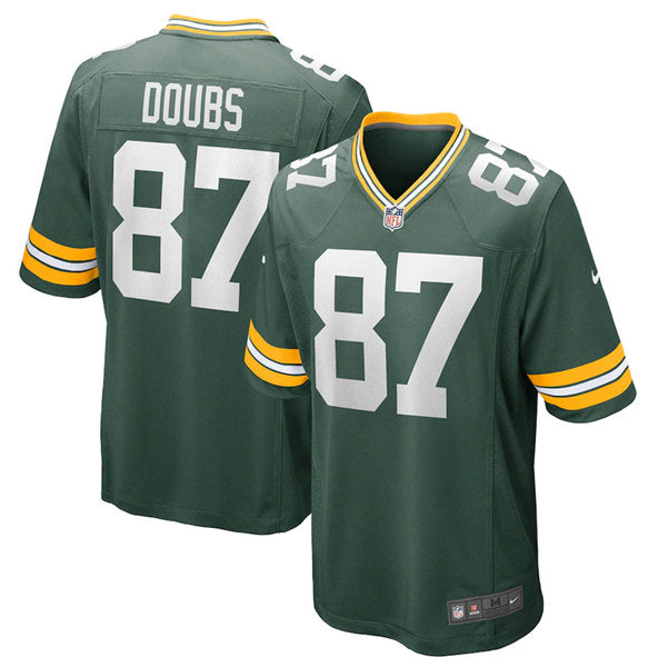 Romeo Doubs Green Bay Packers green Game jersey