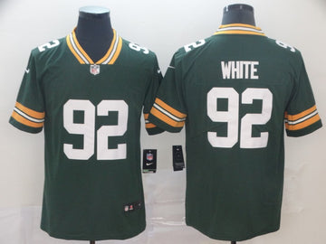 Reggie Green Bay Packers green jersey