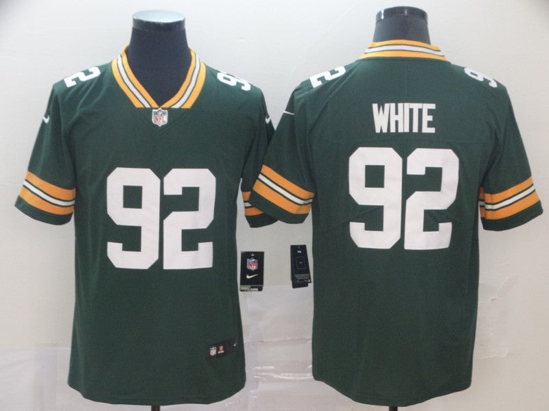 Reggie Green Bay Packers green jersey