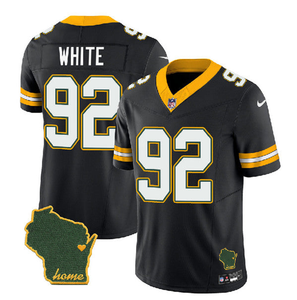 Reggie White Green Bay Packers green FUSE jersey