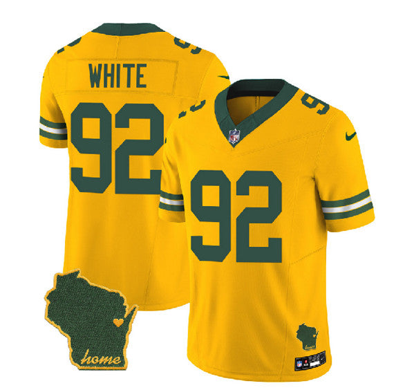 Reggie White Green Bay Packers green FUSE jersey