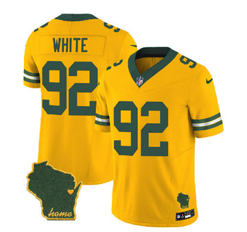 Reggie White Green Bay Packers green FUSE jersey