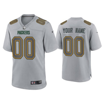Custom Green Bay Packers green Game jersey