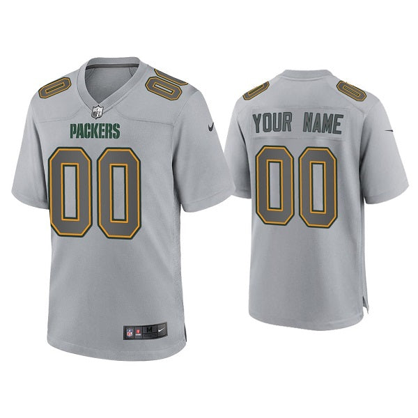 Custom Green Bay Packers green Game jersey