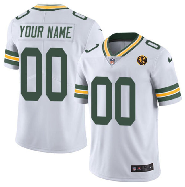 Custom Green Bay Packers green jersey