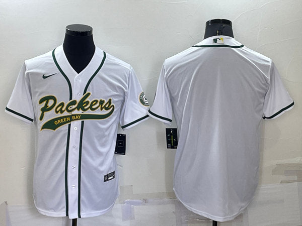 Custom Green Bay Packers green jersey
