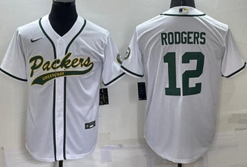 Custom Green Bay Packers green jersey