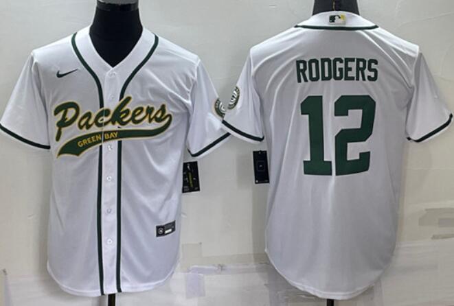 Custom Green Bay Packers green jersey