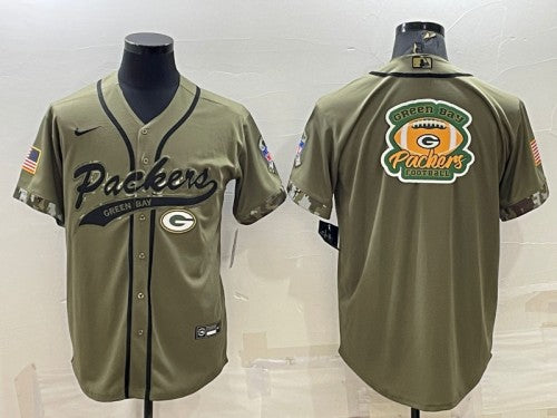 Green Bay Packers green Salute To Service jersey