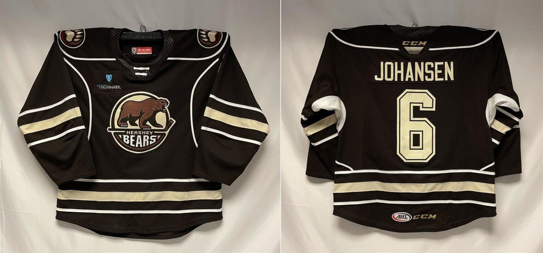 Hershey Bears black jersey