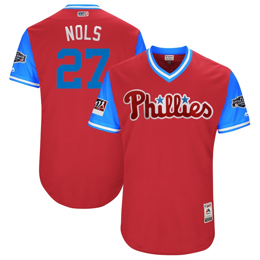 Philadelphia Phillies blue Classic jersey