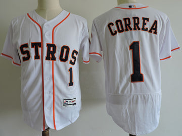 Carlos Correa Houston Astros gray Elite jersey