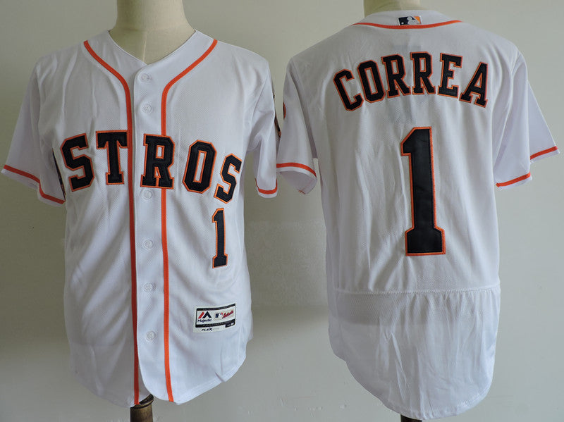 Carlos Correa Houston Astros gray Elite jersey