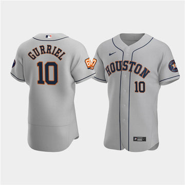 Yuli Gurriel Houston Astros gray jersey