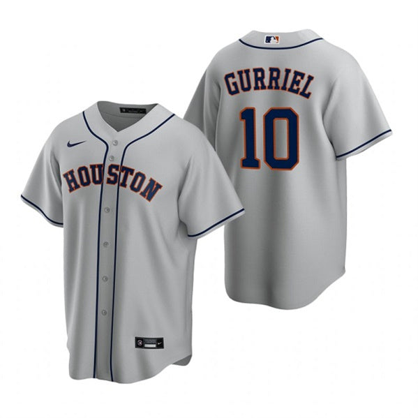 Yuli Gurriel Houston Astros gray jersey